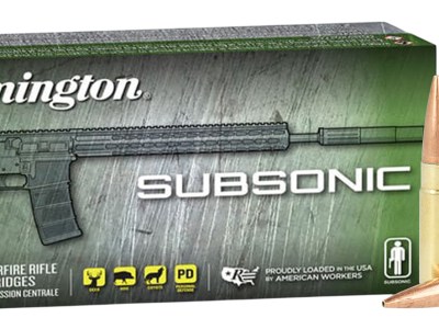 Remington Ammunition 28430   300Blackout 220gr Open Tip Flat Base 20 Per Box/10 Case