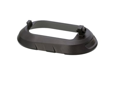Tyrant CNC TDP320MWBLACKBLACK  Magwell Fits Sig P320 Black Aluminum