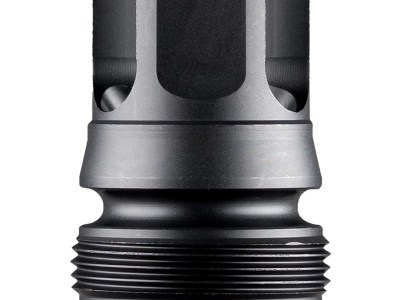 Dead Air DA129 Xeno 3-Prong Flash Hider Black Nitride 4140 HT Alloy Steel 1/2″x28 Threads 1.96″ OAL 9mm