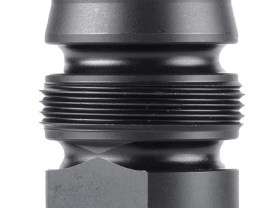 Dead Air DA143 Xeno Xero Black 4140 HT Alloy Steel 9/16×24 RH Threads 1.105″ OAL 0.99″ Diameter 9mm