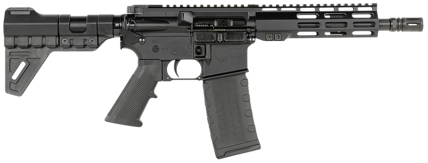ATI ATIG15MS556ML7BL MilSport  5.56x45mm 30+1 7.50″ Threaded Barrel, M-LOK Handguard, Black Aluminum Receiver w/Picatinny Rail, Black Polymer Blade, Black Polymer Grip