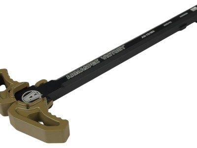 Armaspec ARM161-FDE Victory Charging Handle Flat Dark Earth Aluminum Ambidextrous Hand