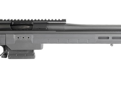 Larue Tactical LTKRGSIETE65CM23GRY Siete 6.5 Creedmoor 23″ Threaded Barrel, Picatinny Rail Receiver, Larue KRG Bravo Gray Polymer Chassis