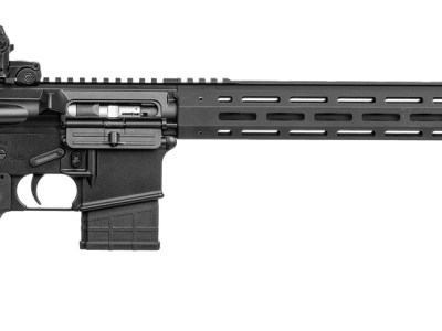 Tippmann Arms A101364 M4-22 Elite 22 WMR 15+1 18″ Black Parkerized Threaded Barrel, Matte Black Aluminum Receiver w/Picatinny Rail, M-LOK Handguard, Black Adj CAR15 Polymer Stock, Black Gen2 Grip, Rig