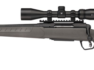 Savage Arms 32485 110 Trailblazer 350 Legend 4+1 18″ Fluted Barrel, Flat Dark Gray Adj LOP Synthetic Stock, Left Hand