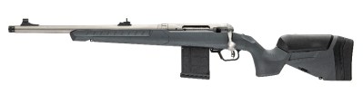 Savage Arms 32515 110 Ridge Hunter 450 Bushmaster 5+1 18″ Heavy Barrel, Flat Dark Gray Adj LOP Synthetic Stock, Left Hand