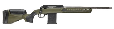 Savage Arms 32663 110 UltraLite Predator 300 Blackout 10+1 16.50″ Carbon Fiber Barrel, Arca Rail Forend, Hunter Green AccuStock w/AccuFit V2 Synthetic Stock, Right Hand