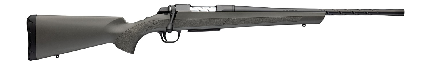 Browning 035845229 AB3 Pro SPR Full Size 300 Win Mag 3+1 20″ Matte Blued Spiral Fluted Threaded Barrel, Matte Blued Drilled & Tapped Receiver, Gray/Green Fixed Synthetic Stock