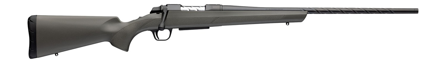 Browning 035851224 AB3 Pro Full Size 270 Win 4+1 22″ Matte Blued Spiral Fluted Threaded Barrel, Matte Blued Steel Drilled & Tapped Receiver, Gray/Green Fixed Synthetic Stock, Right Hand