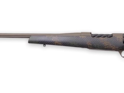 Weatherby MBC20N7MMPL6B Mark V Backcountry 2.0 7mm PRC 3+1 24″ Patriot Brown Cerakote Fluted Threaded Barrel, Drilled & Tapped Receiver Carbon Fiber w/Brown & Dark Green Sponge Accents Fixed Peak 44 B