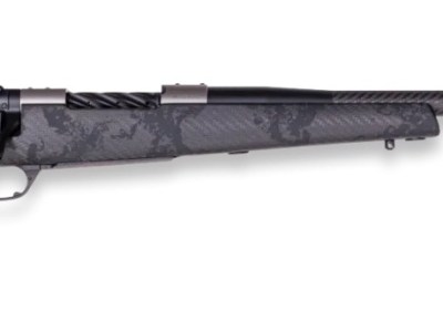 Weatherby MGT01N7MMBR2B Mark V Backcountry Guide TI 7mm BC 3+1 22″ Graphite Black Cerakote Fluted Threaded Carbon Barrel, Titanium Drilled & Tapped Receiver, Exposed Carbon w/Carbide Black Accents Fix