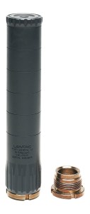 Lantac Usa 01-SUP-MSPEC22S M-Spec  22LR Black Aluminum 1/2″x28