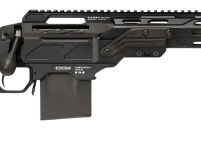 Cadex Inc CDXSSCOV308165CP20I2E1 CDX-SS Seven S.T.A.R.S. Covert Compact 308 Win 10+1 16.50″ Black DLC Fluted Threaded Barrel, Black Cerakote Receiver w/Picatinny Rail, M-LOK Handguard, Black Folding S