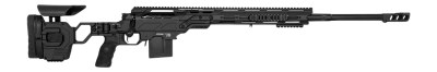 Cadex Inc CDX33LITE33827BR30I2D3 CDX-33 Lite 338 Lapua Mag 5+1 27″ Black DLC Fluted Threaded Barrel, Black Cerakote Receiver w/Picatinny Rail, M-LOK Handguard, Adjustable Folding Black Buttstock, Blac