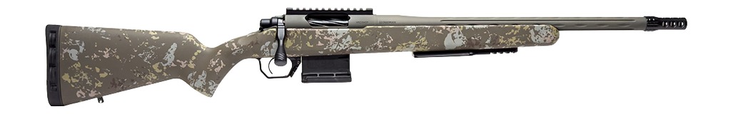 Horizon Firearms HRF-VA2-25CM-22R Vandal 2 25 Creedmoor 22″ Mil-Spec OD Green Skip Dash Fluted/Threaded Barrel, Mil-Spec OD Green Receiver w/Picatinny Rail, Arca Rail Forend, Timberline Iota BKS Right