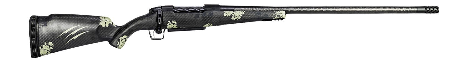 Fierce Firearms ROGSCX7PRC20BF Carbon Rogue XP 7mm PRC 3+1 20″ Carbon Fiber Match Grade Threaded Barrel, Black Cerakote Steel Drilled & Tapped Receiver, BiPod Rail Forend, Forest Camo Fixed Carbon Fib