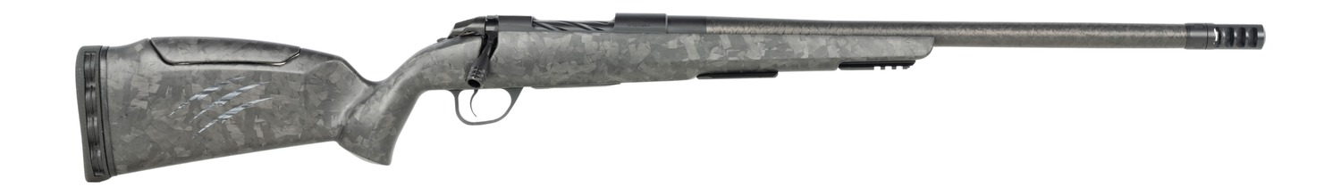 Fierce Firearms  CT Rage LR Full Size 308 Win 4+1 18″ Carbon Fiber Match Grade Threaded Barrel, Black Cerakote Titanium Drilled & Tapped Receiver, Picatinny Rail Forend, Carbon Matrix Push Button Adj
