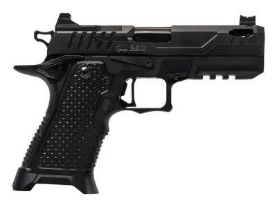 Oa Defense  2311 Pro Elite Compact Frame 9mm Luger 21+1 4.25″ Ported Barrel, DLC Black Steel Optic Ready/Serrated Slide, Black Aluminum Frame w/Picatinny Rail, Black Aluminum Grip, Ambidextrous