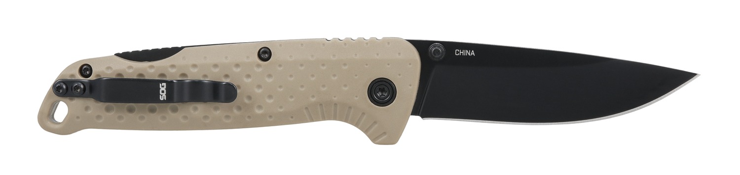 SOG 13-11-05-43  ADVENTURER LB 3.5″ BLADE FDE/BK