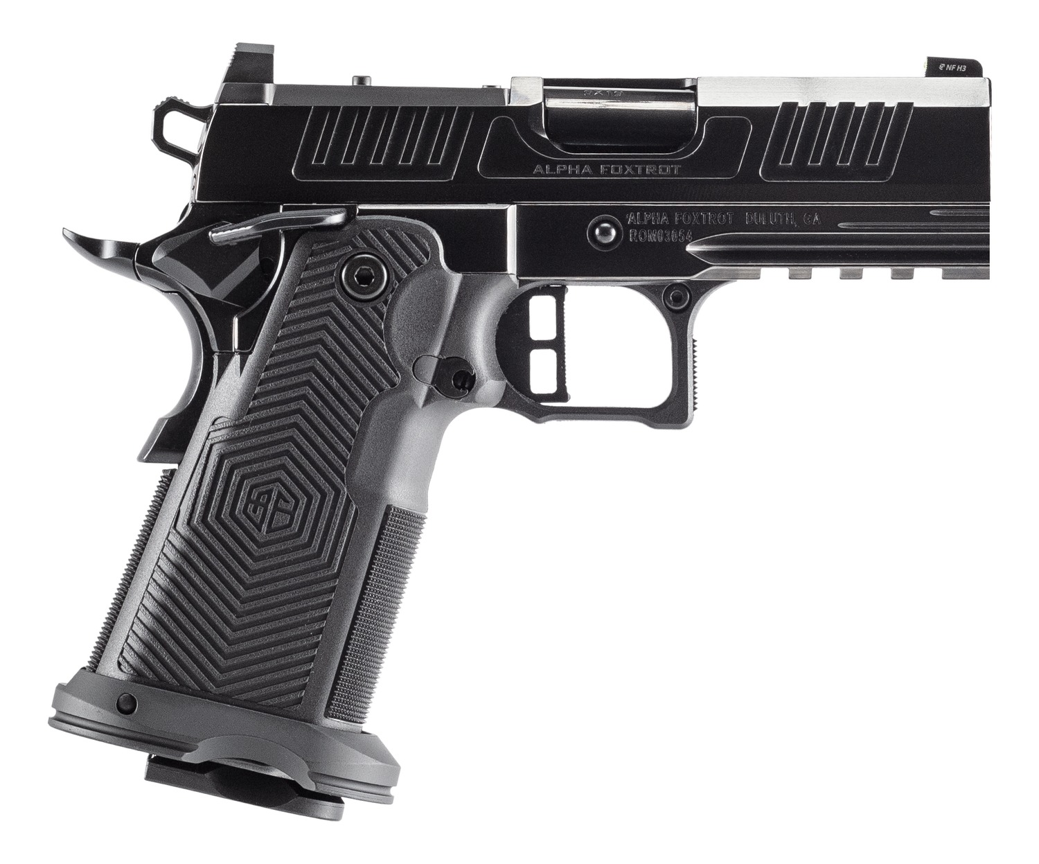 Alpha Foxtrot AA39X1QID-PDBK19 AF1911 Romulus 9mm Luger 3.50″