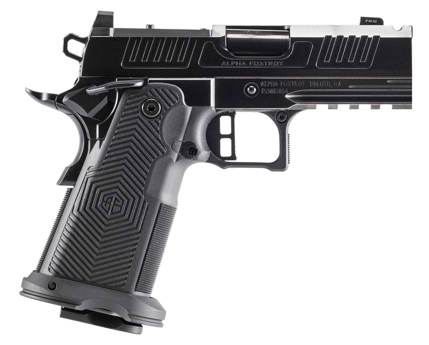 Alpha Foxtrot AA39X1QIH-PDBK19 AF1911 Romulus 9mm Luger 3.50″