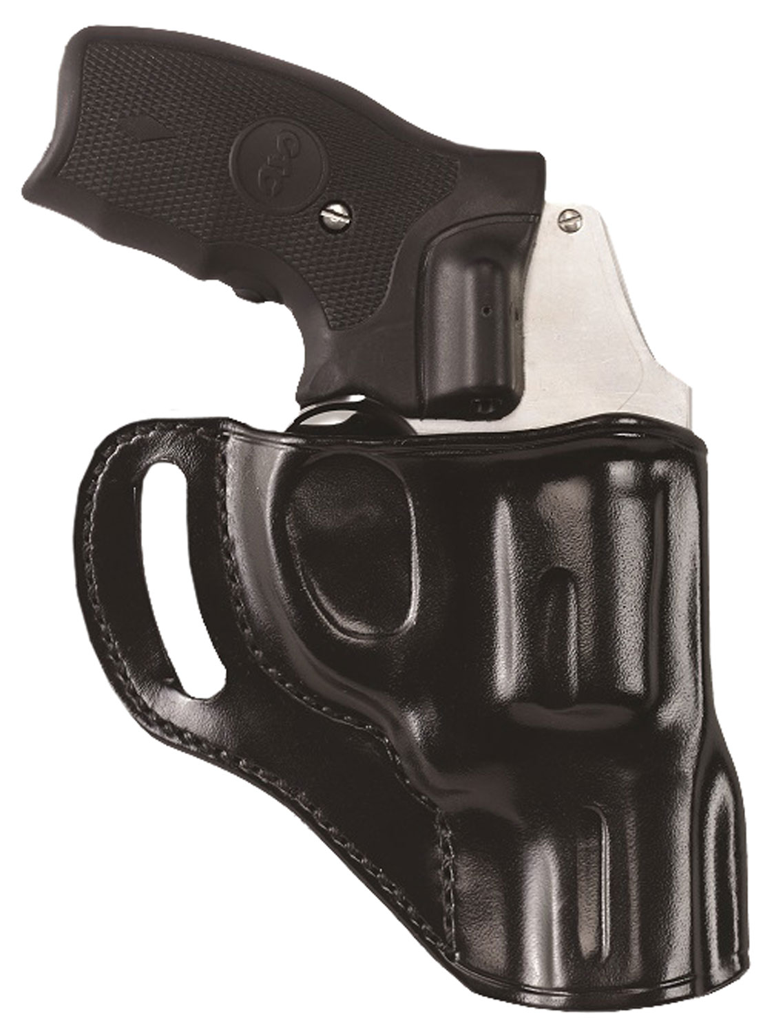Galco HT158B Hornet  OWB Black Leather Belt Slide Fits S&W J Frame Fits 2″ Barrel Right Hand