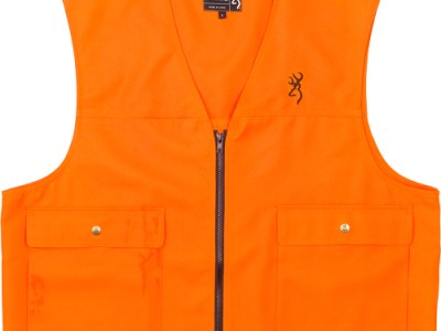 BROWNING SAFETY VEST BUCK – MARK LOGO BLAZE ORANGE MED