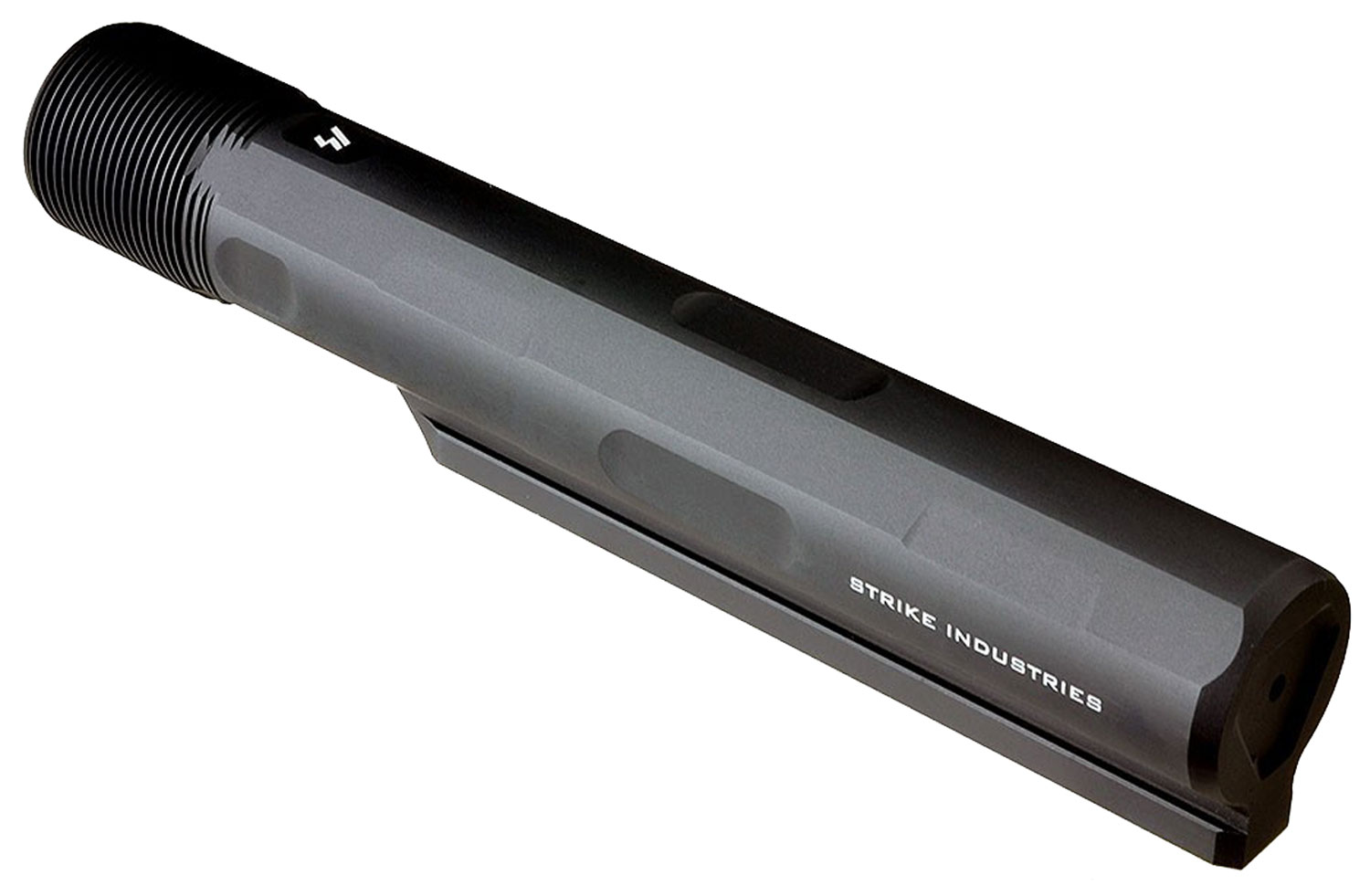 Strike ARARET7BK Advanced Receiver Extension  AR-15, AR-10 Black Anodized Aluminum