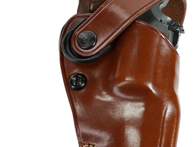 Galco DAO106 DAO  OWB Tan Leather Belt Slide Fits S&W L Frame Fits 6″ Barrel Right Hand