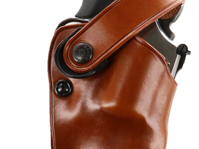 Galco DAO186 DAO  OWB Tan Leather Belt Slide Fits Ruger Alaskan Right Hand