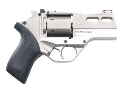 CHIAPPA RHINO REVOLVER 30DS NICKEL 3″ 6RD 357 MAG
