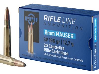 PPU PP8S Metric Rifle  8mmMauser 196gr Soft Point 20 Per Box/10 Case