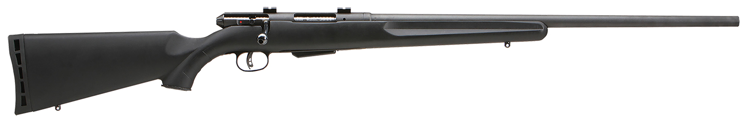 Savage Arms 19154 25 Walking Varminter Full Size 222 Rem 4+1 22″ Matte Black Heavy Barrel, Matte Black Carbon Steel Receiver Drilled & Tapped, Matte Black Fixed Varmint Synthetic Stock, Right Hand