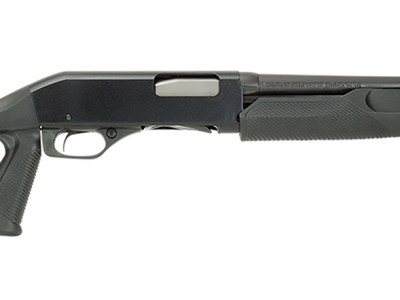 Stevens 19485 320 Security Full Size 12 Gauge Pump 3″ 5+1 18.50″ Matte Black Carbon Steel Barrel, Matte Black Aluminum Receiver, Fixed w/Pistol Grip Black Synthetic Stock, Ambidextrous