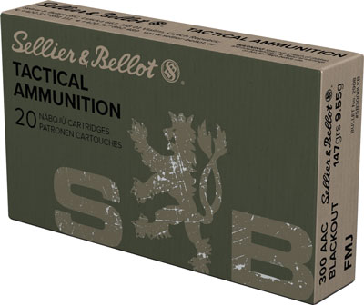 S&B 300 AAC 147GR FMJ – 20RD 50BX/CS