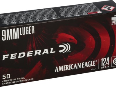 FEDERAL AE 9MM LUGER 124GR FMJ – 50RD 20BX/CS