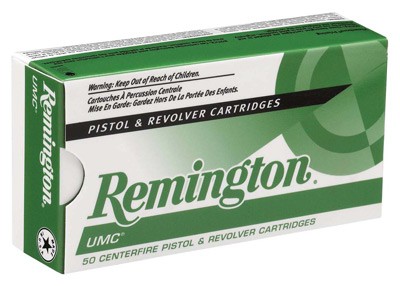 REMINGTON UMC 380 ACP 95GR – FMJ-RN 50RD 10BX/CS