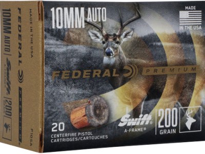 FEDERAL 10MM 200GR A-FRAME JHP – 20RD 10BX/CS