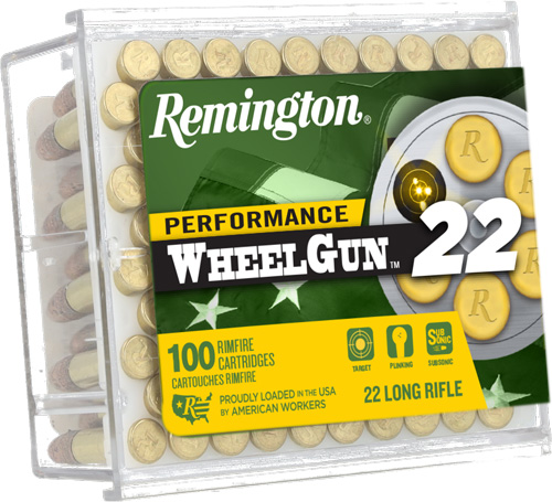 REMINGTON WHEELGUN 22LR 39GR – TCLD 100RD 50BX/CS