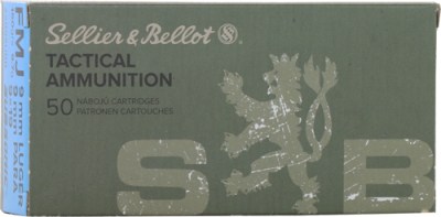 S&B 9MM LUGER SUBSONIC 150GR – FMJ 50RD 20BX/CS