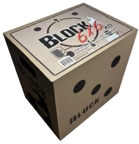 BLOCK TARGETS 6X6 XD TARGET – 6-SIDED BROADHEAD RATED