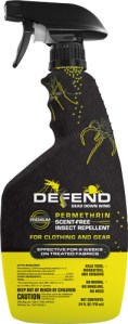 DDW DEFEND PERMETHRIN 24OZ – CLOTHING SPRAY
