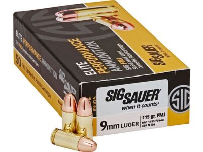 SIG 9MM 115GR FMJ 50RD