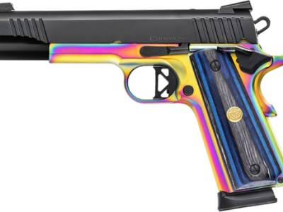 CHIAPPA 1911 SUPERIOR GRADE – 45ACP 5″ 8RD BLACK/NEBULA