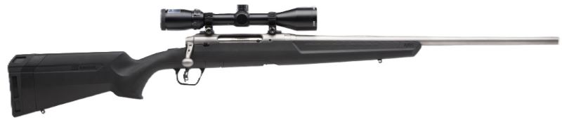 SAVAGE AXIS II XP S/S 7MM-08 – 22″ 3-9X40 SS/BLK SYN ERGO