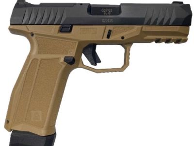 AREX DELTA GEN 2 X OR 9MM 1-17 – 1-17+2 MAG 4″ BLK SLIDE/FDE FR
