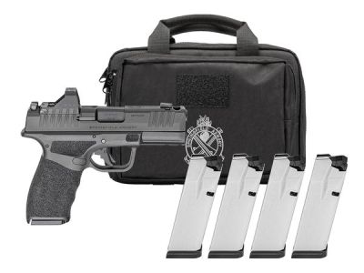 SPRINGFIELD HELLCAT PRO COMP – 9MM 3.8″ 10RD CA 4 MGS GEARPAC