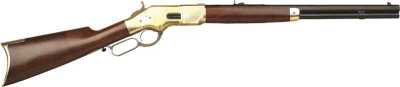 CIMARRON 1866 YELLOWBOY 44-40 – 20″ OCTAGON BRASS/BLUED