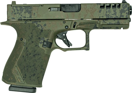 GLFA 19 STRIKER 9MM BUNDLE – W/ 3 KNIVES LICHEN GREEN