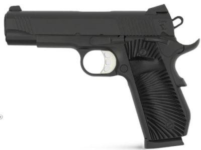 TISAS 1911 CARRY B45B 45ACP – 4.25″ G10 2-8RD BLACK CERAKOTE